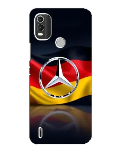 Чохол для Nokia C21 Plus з картинкою «Mercedes — прапор Німеччини»