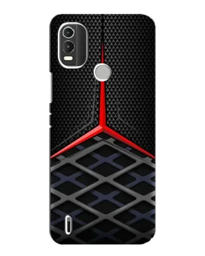 Чохол для Nokia C21 Plus з картинкою «Mercedes Carbon Grid»