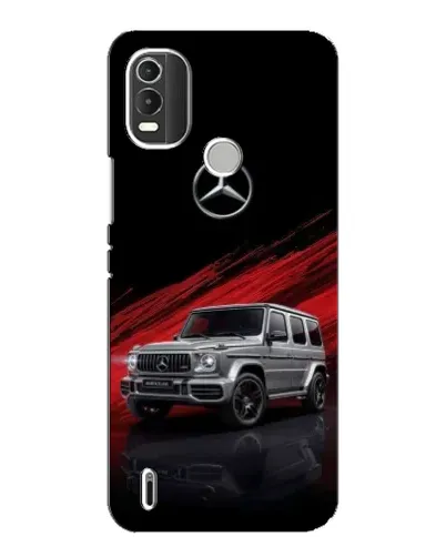 Чохол для Nokia C21 Plus з картинкою «Mercedes G-Class червоний»