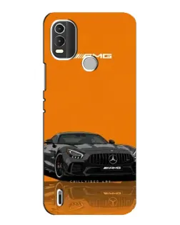 Чохол для Nokia C21 Plus з картинкою «Помаранчевий Mercedes AMG» Чохол для Nokia C21 Plus з картинкою «Помаранчевий Mercedes AMG»