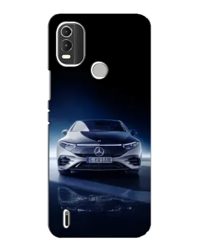 Чохол для Nokia C21 Plus з картинкою «Нічний Mercedes EQ»