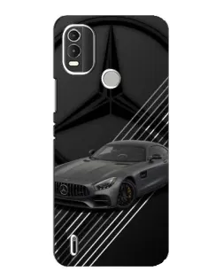 Чохол для Nokia C21 Plus з картинкою «Mercedes AMG — графіка» Чохол для Nokia C21 Plus з картинкою «Mercedes AMG — графіка»