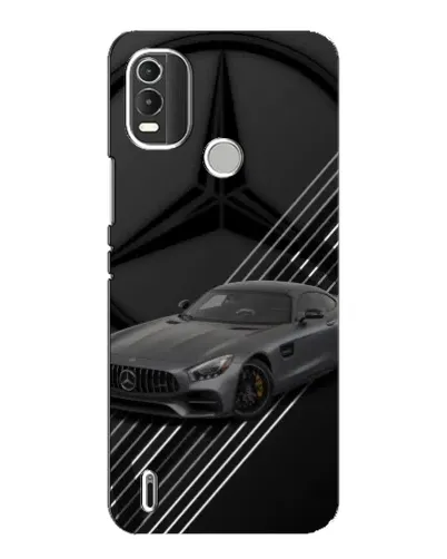 Чохол для Nokia C21 Plus з картинкою «Mercedes AMG — графіка»
