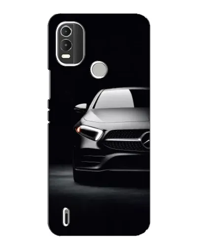Чохол для Nokia C21 Plus з картинкою «Світло фар Mercedes»