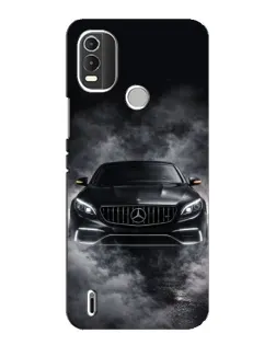 Чохол для Nokia C21 Plus з картинкою «Mercedes у диму» Чохол для Nokia C21 Plus з картинкою «Mercedes у диму»