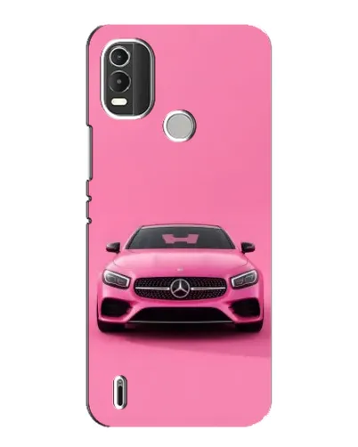 Чехол для Nokia C21 Plus с картинкой «Розовый Mercedes AMG» Чехол для Nokia C21 Plus с картинкой «Розовый Mercedes AMG»