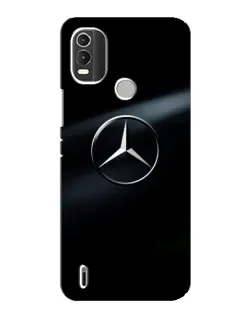 Чохол для Nokia C21 Plus з картинкою «Mercedes на металі» Чохол для Nokia C21 Plus з картинкою «Mercedes на металі»