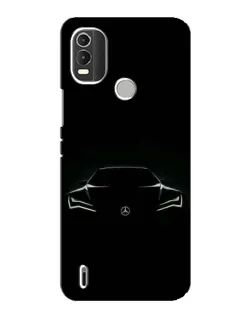 Чохол для Nokia C21 Plus з картинкою «Mercedes — силует авто» Чохол для Nokia C21 Plus з картинкою «Mercedes — силует авто»