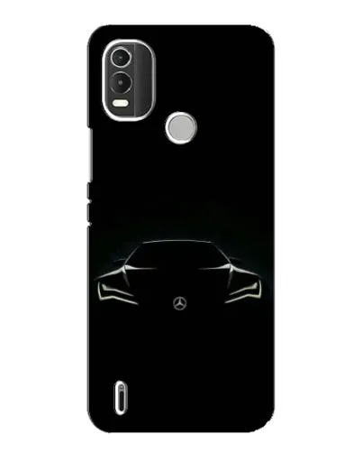 Чохол для Nokia C21 Plus з картинкою «Mercedes — силует авто» Чохол для Nokia C21 Plus з картинкою «Mercedes — силует авто»