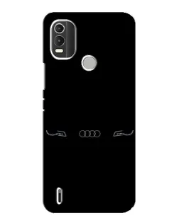 Чохол для Nokia C21 Plus з картинкою «Audi — світловий підпис» Чохол для Nokia C21 Plus з картинкою «Audi — світловий підпис»