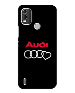 Чохол для Nokia C21 Plus з картинкою «Логотип Audi Heart» Чохол для Nokia C21 Plus з картинкою «Логотип Audi Heart»