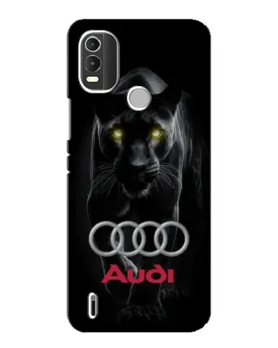 Чохол для Nokia C21 Plus з картинкою «Пантера та Audi»