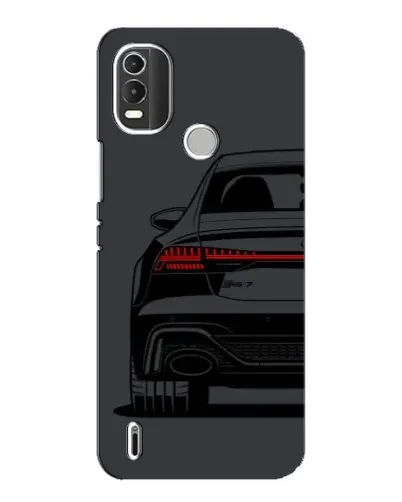 Чохол для Nokia C21 Plus з картинкою «Задня частина Audi — арт»