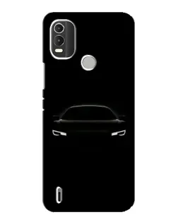 Чохол для Nokia C21 Plus з картинкою «Погляд Audi у темряві»