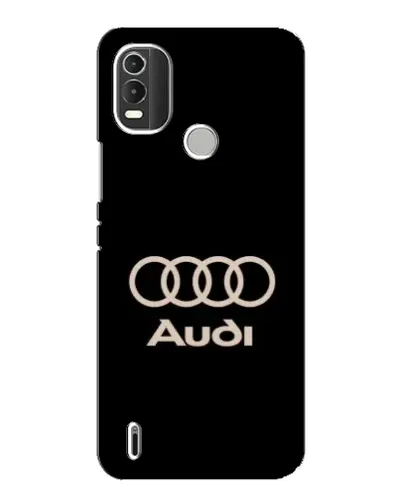 Чохол для Nokia C21 Plus з картинкою «Audi — золотий логотип»