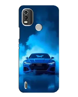 Чохол для Nokia C21 Plus з картинкою «Audi — блакитна енергія»