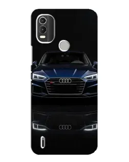 Чохол для Nokia C21 Plus з картинкою «Audi — нічне відображення»