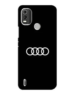 Чохол для Nokia C21 Plus з картинкою «Audi White Logo»