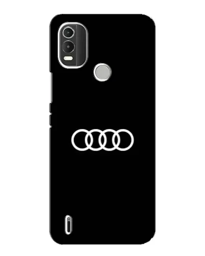Чохол для Nokia C21 Plus з картинкою «Audi White Logo»