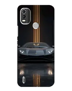 Чохол для Nokia C21 Plus з картинкою «Lamborghini золоті лінії» Чохол для Nokia C21 Plus з картинкою «Lamborghini золоті лінії»