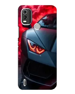Чохол для Nokia C21 Plus з картинкою «Lamborghini червоне сяйво» Чохол для Nokia C21 Plus з картинкою «Lamborghini червоне сяйво»