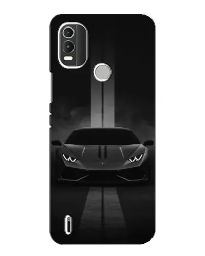 Чохол для Nokia C21 Plus з картинкою «Lamborghini симетрія доріг»
