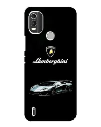 Чохол для Nokia C21 Plus з картинкою «Логотип Lamborghini класика»