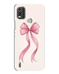 Чохол для Nokia C21 Plus з картинкою «Рожевий бант»
