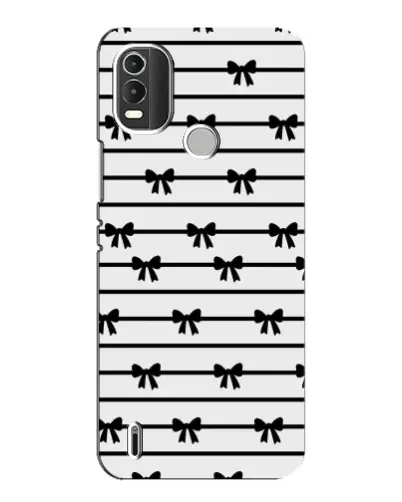 Чехол для Nokia C21 Plus с картинкой «Полосатый ритм»