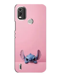 Чехол для Nokia C21 Plus с картинкой «Stitch выглядывает» Чехол для Nokia C21 Plus с картинкой «Stitch выглядывает»
