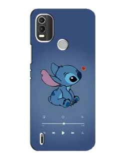 Чехол для Nokia C21 Plus с картинкой «Музыкальный Stitch» Чехол для Nokia C21 Plus с картинкой «Музыкальный Stitch»