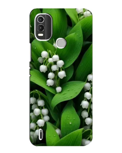 Чохол для Nokia C21 Plus з картинкою «Конвалії в зелені»