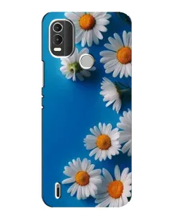 Чохол для Nokia C21 Plus з картинкою «Білосніжні маргаритки»