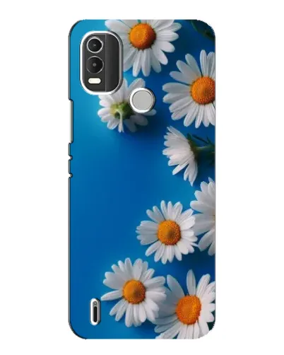 Чохол для Nokia C21 Plus з картинкою «Білосніжні маргаритки»