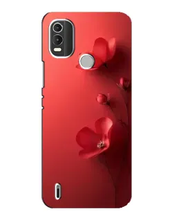 Чохол для Nokia C21 Plus з картинкою «Макові суцвіття»