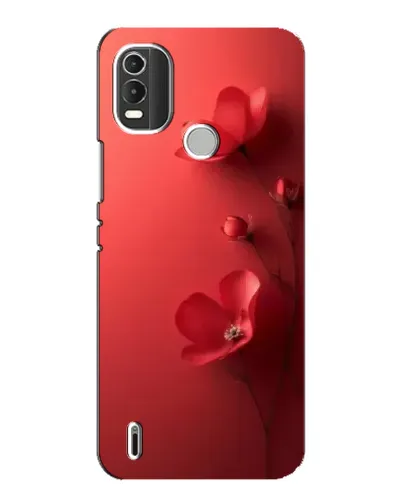Чохол для Nokia C21 Plus з картинкою «Макові суцвіття»