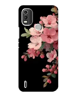 Чохол для Nokia C21 Plus з картинкою «Рожева гілка сакури»