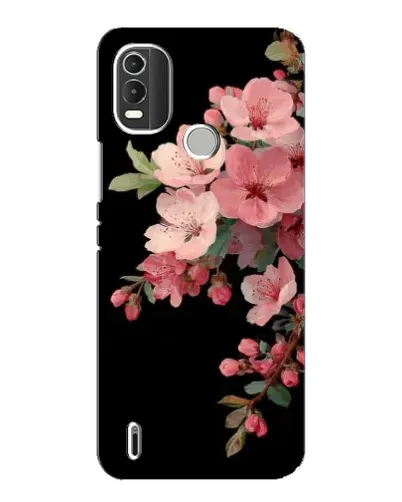 Чохол для Nokia C21 Plus з картинкою «Рожева гілка сакури»