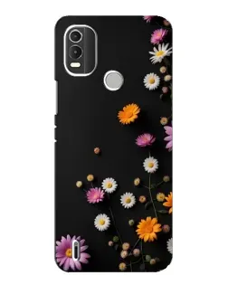 Чохол для Nokia C21 Plus з картинкою «Квіткова композиція»