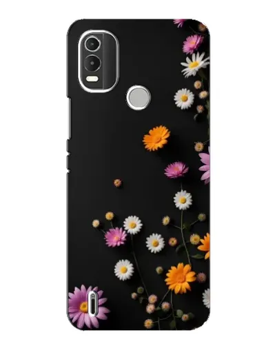 Чохол для Nokia C21 Plus з картинкою «Квіткова композиція»