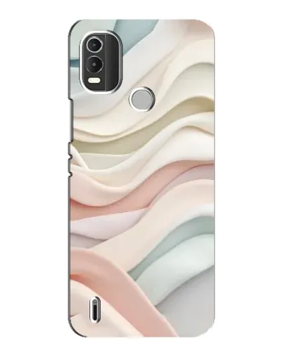 Чохол для Nokia C21 Plus з картинкою «Пастельні ніжні хвилі»
