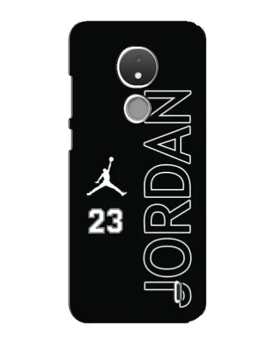 Чехол для Nokia C21 с картинкой «Jordan Vertical»
