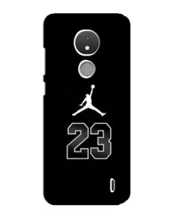 Чехол для Nokia C21 с картинкой «Jordan Flight 23»