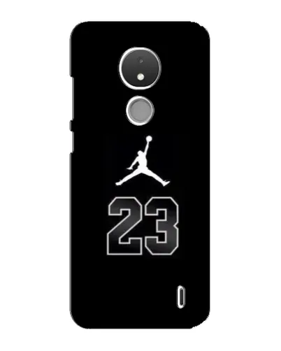 Чехол для Nokia C21 с картинкой «Jordan Flight 23»