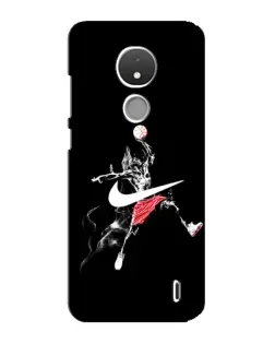 Чехол для Nokia C21 с картинкой «Jordan Jumpman»