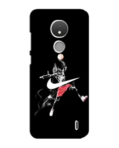 Чехол для Nokia C21 с картинкой «Jordan Jumpman»