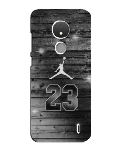 Чехол для Nokia C21 с картинкой «Jordan Carbon 23»