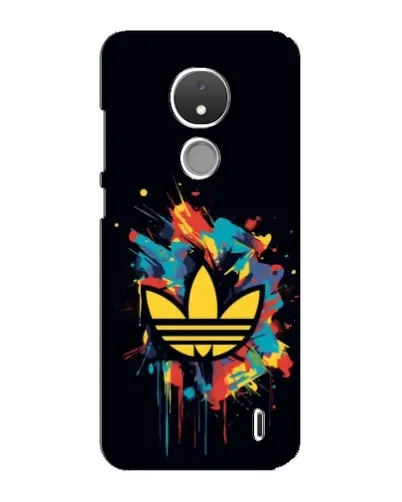Чехол для Nokia C21 с картинкой «Adidas Splash»