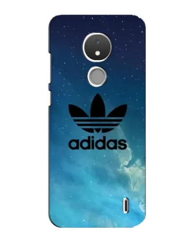 Чехол для Nokia C21 с картинкой «Adidas Stone Logo»