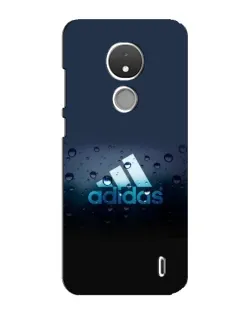 Чехол для Nokia C21 с картинкой «Adidas Water Drops»